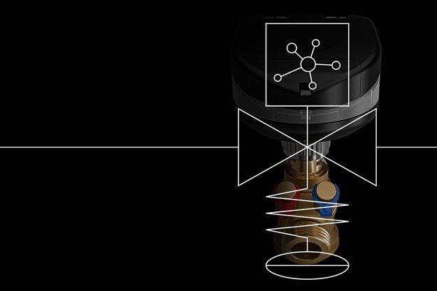 Nouvelle vanne d'équilibrage intelligente ABQM 4.0